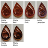 delightfully edgy pumpkin quilling paper matte teardrops 2