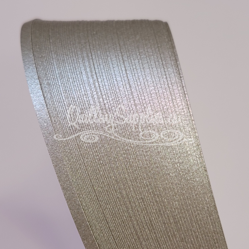 Delightfully Edgy Pewter Shimmer Quilling Paper 3mm