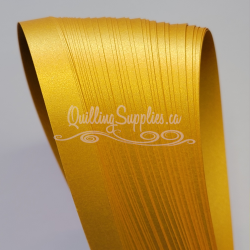 Delightfully Edgy Gold Shimmer Quilling Paper 10mm