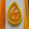 delightfully edgy gold quilling paper