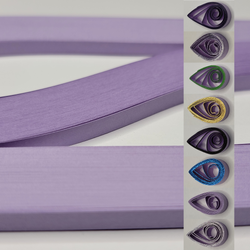 delightfully edgy 5mm lavender quilling paper