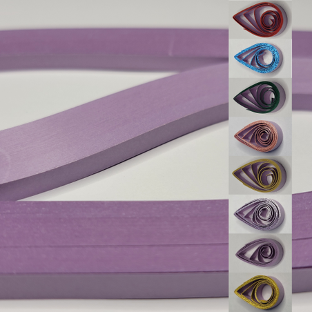 delightfully edgy 5mm lilac quilling paper