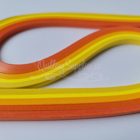 JAGS 100 Multicolor Quilling Paper Strips - 5mm
