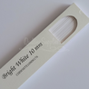 delightfully edgy bright white cardstock strips 10mm