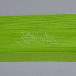 delightfully edgy bright green cardstock strips 10mm