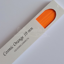 delightfully edgy cosmic orange cardstock strips 10mm