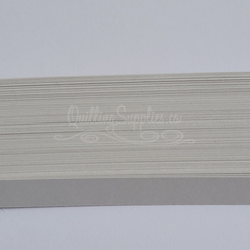 delightfully edgy light grey cardstock strips 10mm