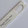 delightfully edgy bright white cardstock strips 5mm