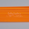 delightfully edgy bright orange cardstock strips 3mm